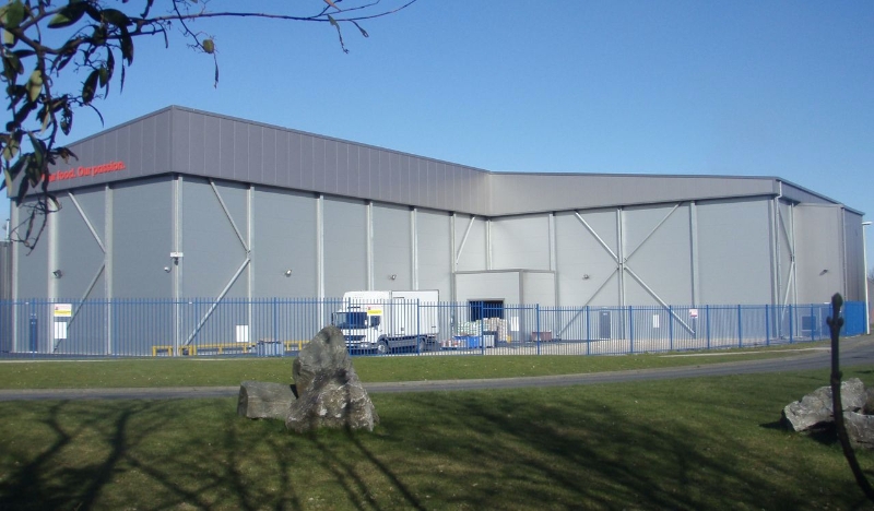 Food Factory Extension SK Foods Middlesbrough